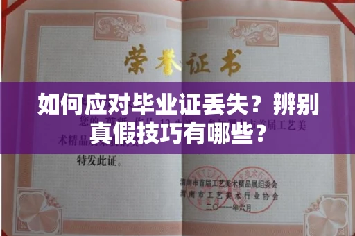 东莞如何应对毕业证丢失？辨别真假技巧有哪些？